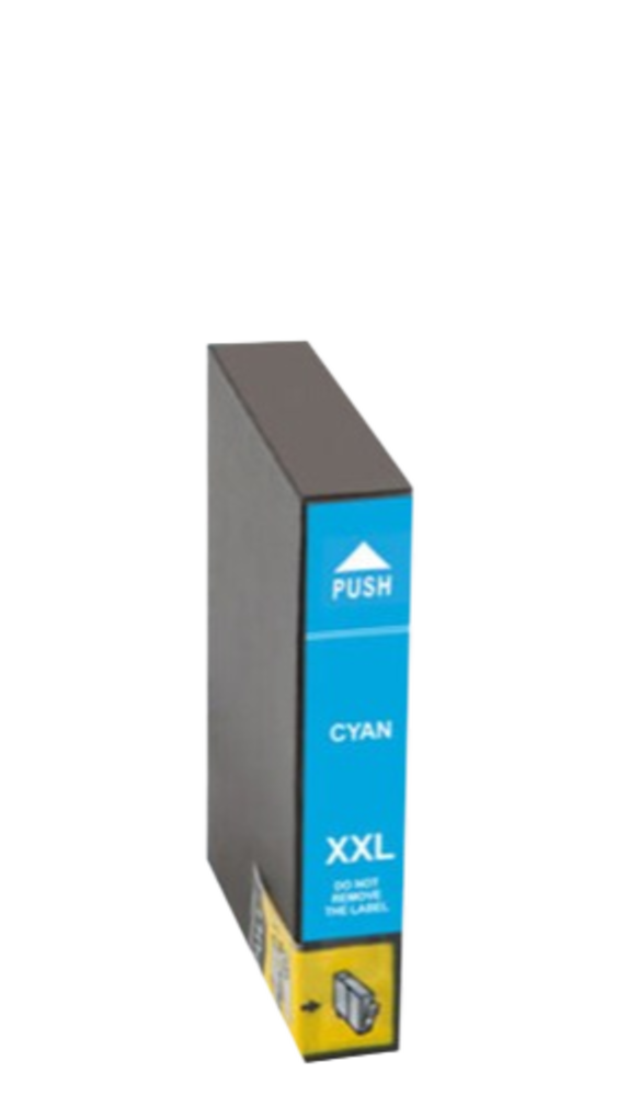 Pcman 24XL cyaan inktcartridge - huismerk voor Epson Pcman 24XL cyaan inktcartridge - huismerk voor Epson
