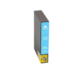 Pcman 24XL licht cyaan inktcartridge - huismerk voor Epson Pcman 24XL licht cyaan inktcartridge - huismerk voor Epson