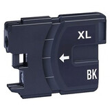 Merkloos LC980B / LC985B / LC1100B zwart inktcartridge - huismerk voor Brother Merkloos LC980B / LC985B / LC1100B zwart inktcartridge - huismerk voor Brother
