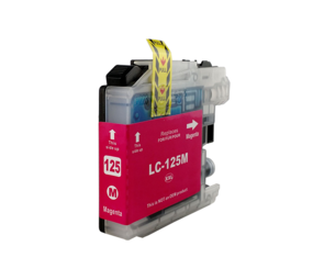 Merkloos LC125XLM magenta inktcartridge - huismerk voor Brother