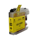 Merkloos LC125XLY geel inktcartridge - huismerk voor Brother