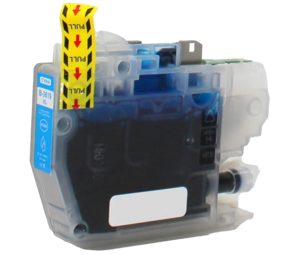 Merkloos LC3619XLC cyaan inktcartridge - huismerk voor Brother