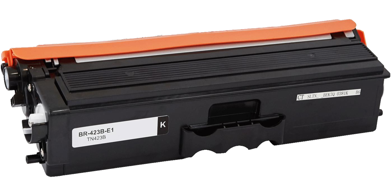 Pcman TN423B Schwarzer Toner - Hausmarke für Brother