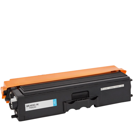 Merkloos TN423C cyaan toner - huismerk voor Brother