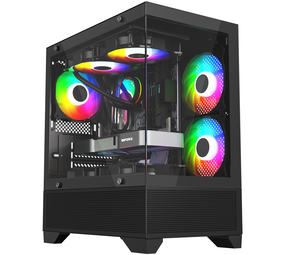 Pcman Pcman Game PC Black Hawk - AMD Ryzen 7 5700X3D - RTX 4060 - 32 GB geheugen - 1 TB SSD - Windows 11 Pro Pcman Pcman Game PC Black Hawk - AMD Ryzen 7 5700X3D - RTX 4060 - 32 GB geheugen - 1 TB SSD - Windows 11 Pro