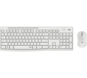 Logitech Logitech MK295 toetsenbord RF Draadloos QWERTZ Duits Wit RETURNED