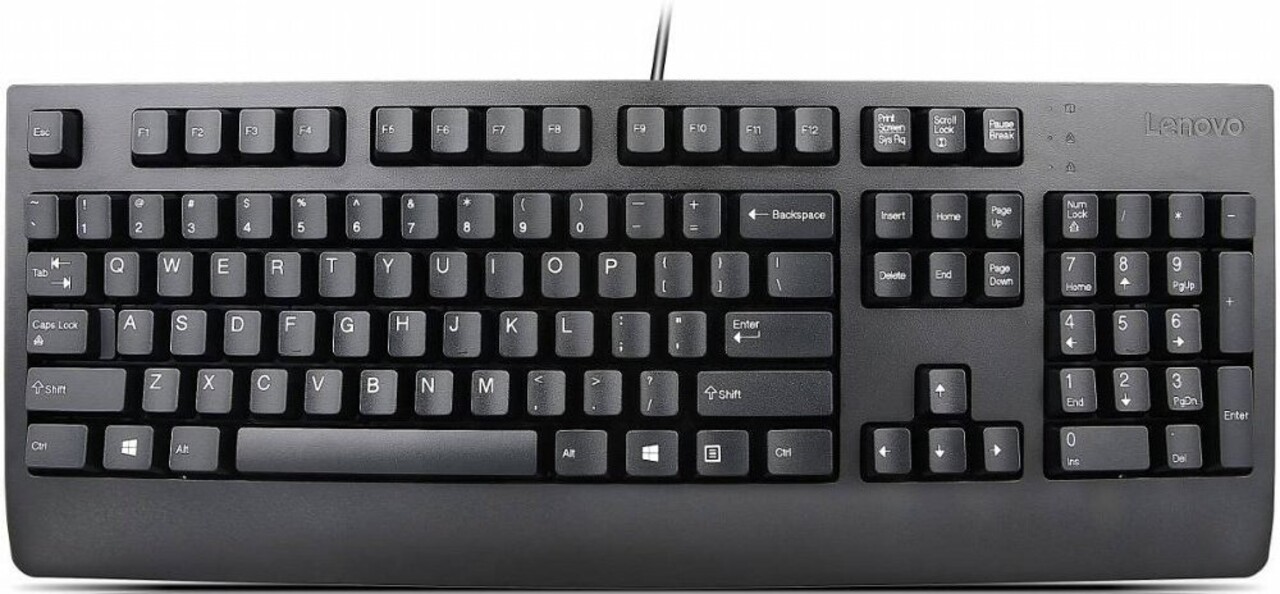 Lenovo Lenovo Wired Keyboard Qwerty / USB / Bulk / RSP