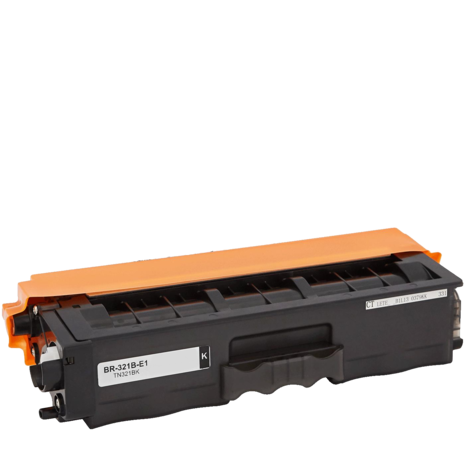 Merkloos TN321BK zwart toner - huismerk voor Brother