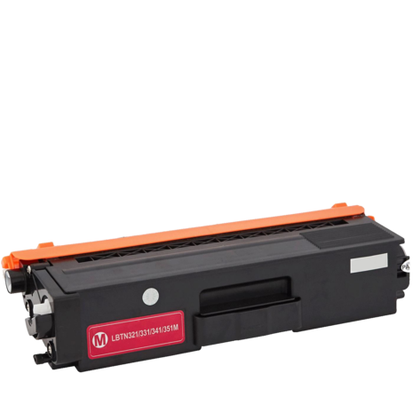Merkloos TN321M magenta toner - huismerk voor Brother