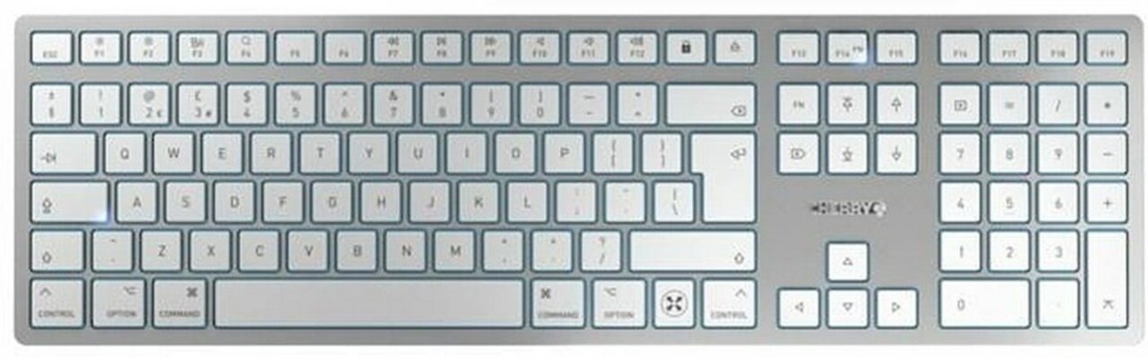 Cherry KW 9100 SLIM Draadloos Toetsenbord QWERTY voor MAC | Renewed Cherry KW 9100 SLIM Draadloos Toetsenbord QWERTY voor MAC | Renewed