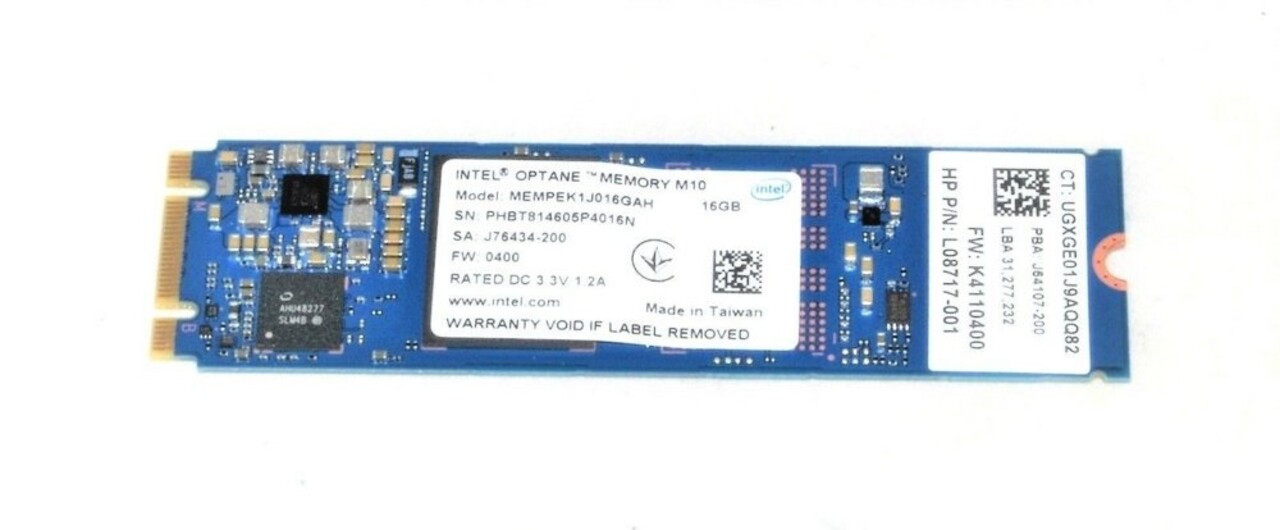 Intel Intel Optane M10 | 16GB NVMe SSD | M.2 | Gen3 | 900MB/s | Pulled Intel Intel Optane M10 | 16GB NVMe SSD | M.2 | Gen3 | 900MB/s | Pulled