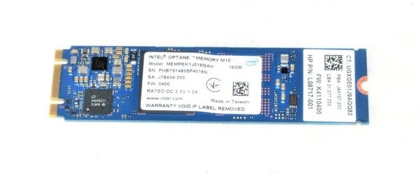 Intel Intel Optane M10 | 16GB NVMe SSD | M.2 | Gen3 | 900MB/s | Pulled Intel Intel Optane M10 | 16GB NVMe SSD | M.2 | Gen3 | 900MB/s | Pulled