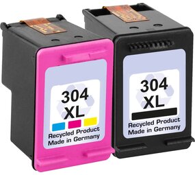 Pcman 304XL Zwart + Kleur Multipack Huismerk inktcartridges geschikt voor HP Pcman 304XL Zwart + Kleur Multipack Huismerk inktcartridges geschikt voor HP