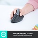 Logitech Logitech MX Vertical | Draadloze Ergonomische Muis | Rechtshandig | RF + Bluetooth + USB-C | 4000 DPI suggestie | Grafiet | RETURNED