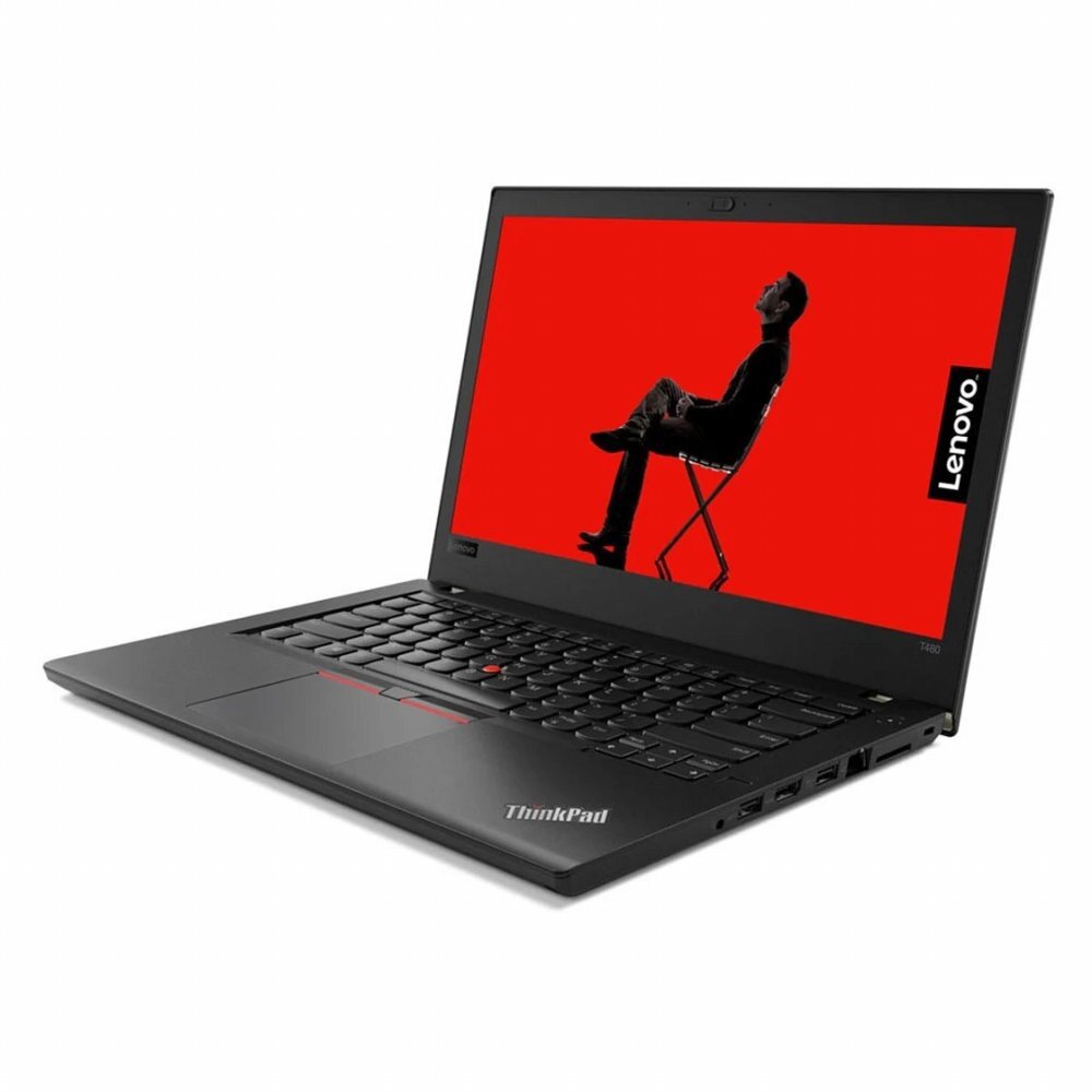 Lenovo Lenovo ThinkPad T480 | 14.0'' Full-HD IPS | Intel CoreI i5-8350 | 8GB RAM | 256 SSD | Windows 11 Professional | REFURBISHED SILVER