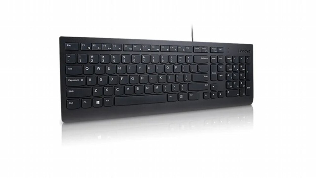 Lenovo Lenovo Keyboard QWERTY | USB aansluiting | Bulk verpakking | Zwart | Gereviseerd model (resprayed)