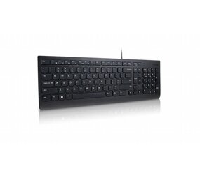 Lenovo Lenovo Keyboard QWERTY | USB aansluiting | Bulk verpakking | Zwart | Gereviseerd model (resprayed)