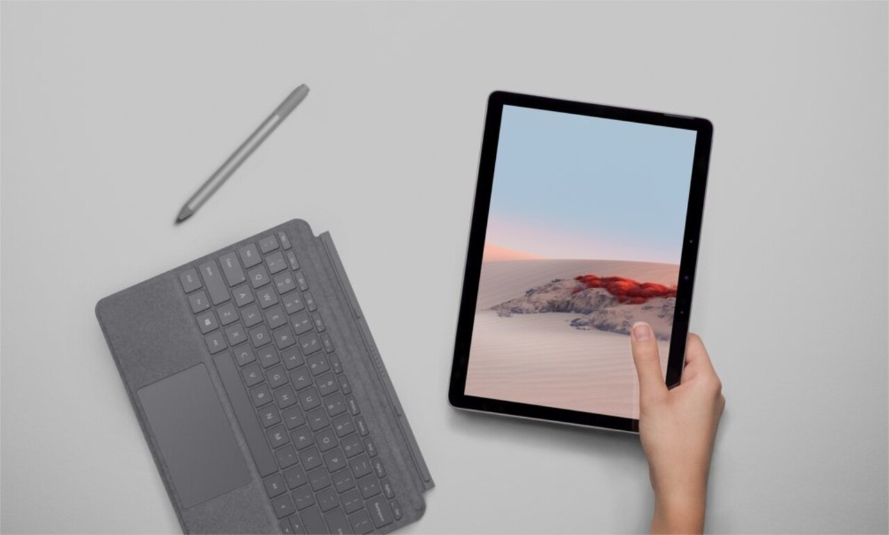 Microsoft Microsoft Surface Go 2 | 10.5" Touch (1920x1280) | Intel Pentium Gold 4425Y | 4GB RAM | 64GB eMMC | Windows 10 Professional | Zilver | OPEN BOX