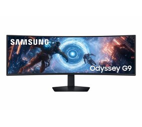 Samsung Samsung Odyssey G9 G91F 49" Curved UltraWide Gaming Monitor | 5120x1440 | 144Hz | 1ms | Zwart | Gebruikt (enkele kras)