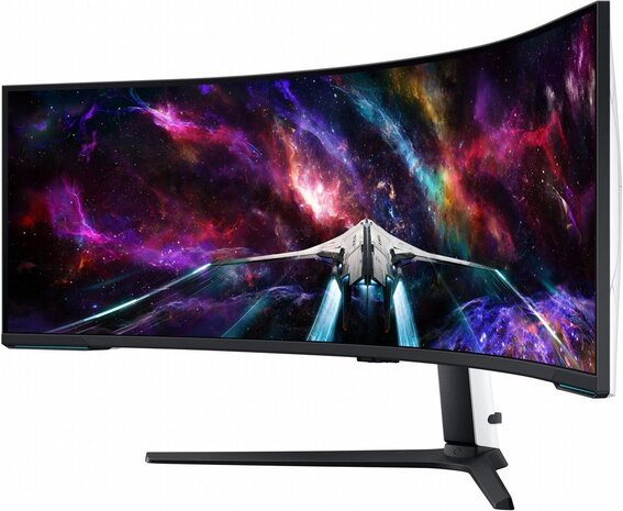 Samsung Samsung Odyssey Neo G95NC | 57" VA Miniled | 7680x2160 | 240Hz | Curved Gaming Monitor Samsung Samsung Odyssey Neo G95NC | 57" VA Miniled | 7680x2160 | 240Hz | Curved Gaming Monitor