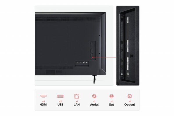 LG LG 65QNED92A6A | 65" 4K QNED MiniLED TV | 120Hz (144Hz VRR) | webOS 25 | Dolby Vision | Smart TV