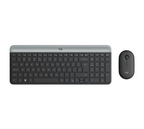 Logitech Logitech MK470 Slim Combo | Draadloos Toetsenbord en Muis | QWERTY US International | Grafiet | RETURNED Logitech Logitech MK470 Slim Combo | Draadloos Toetsenbord en Muis | QWERTY US International | Grafiet | RETURNED