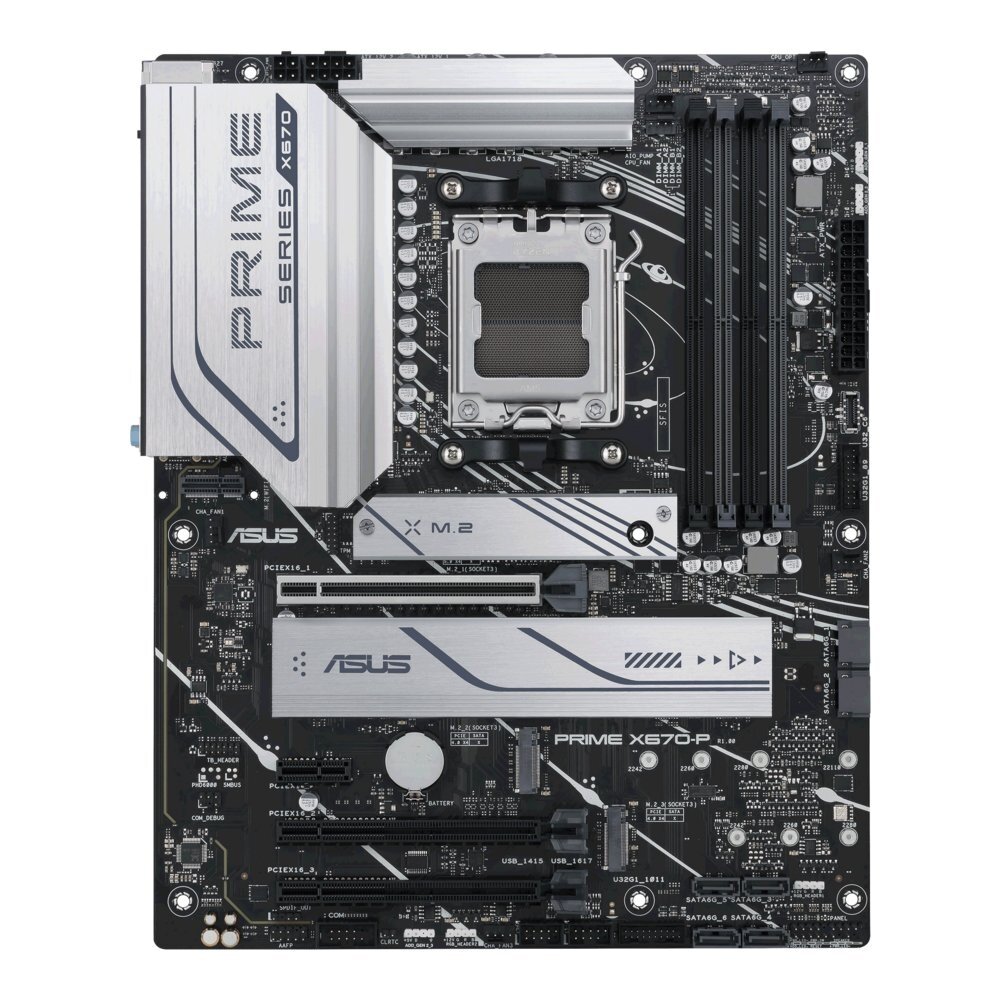 Asus ASUS PRIME X670-P | AMD X670 | Socket AM5 | 4x DDR5 | ATX Moederbord | REFURBISHED