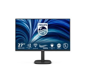 Philips Philips 27B2N3500J/00 | 27" Quad HD IPS Monitor | 120 Hz | Zwart | OPEN BOX Philips Philips 27B2N3500J/00 | 27" Quad HD IPS Monitor | 120 Hz | Zwart | OPEN BOX