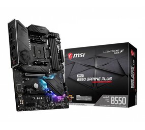 MSI MSI MPG B550 Gaming Plus | Socket AM4 | Intel B550 | 4xDDR4 | ATX | Moederbord | RENEWED MSI MSI MPG B550 Gaming Plus | Socket AM4 | Intel B550 | 4xDDR4 | ATX | Moederbord | RENEWED