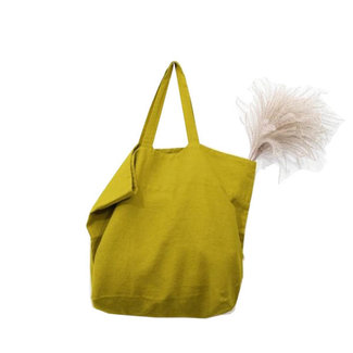 EcoStoof® Leinen Big Bag Moss Green - Gemacht für Langlebigkeit