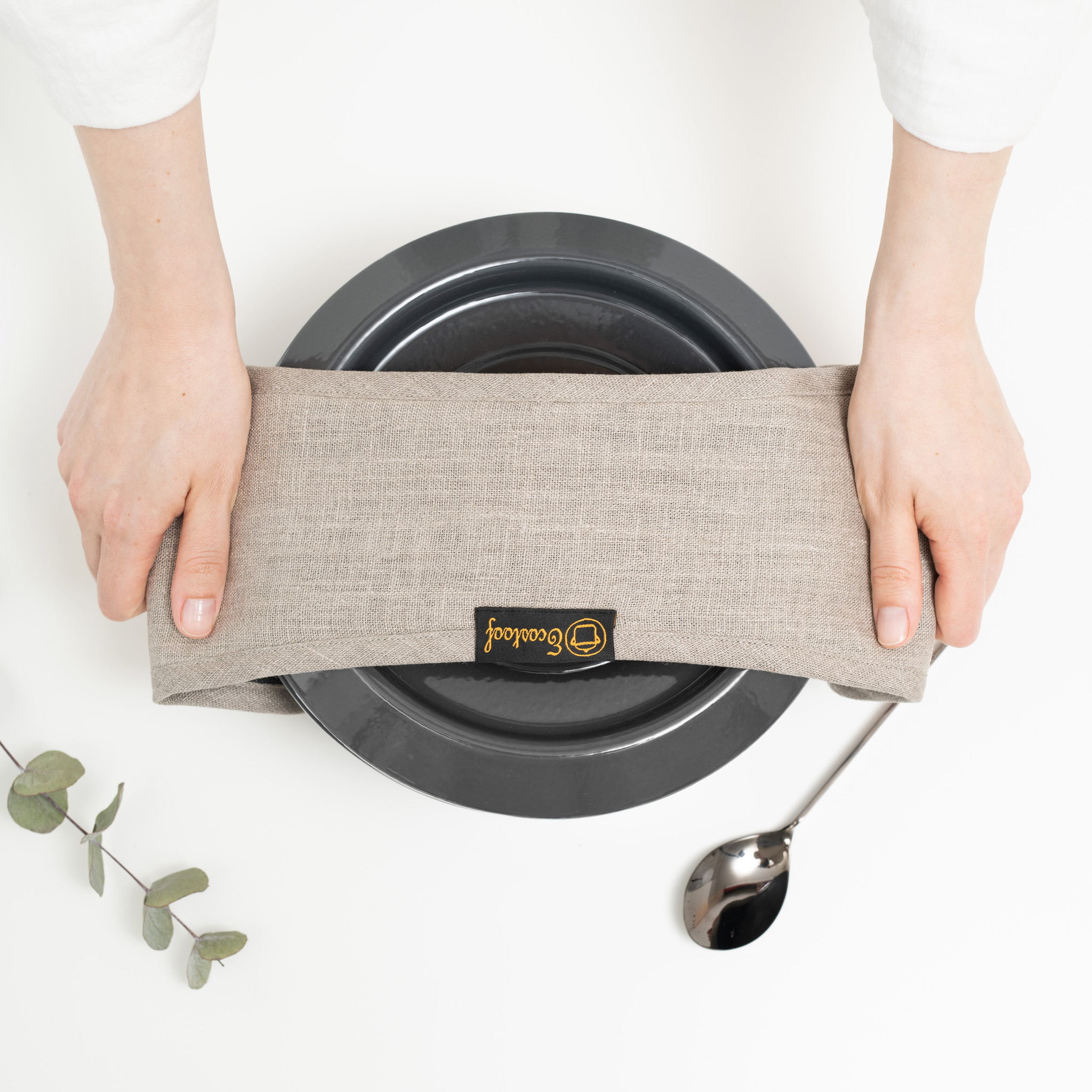 EcoStoof® Pannenlap Naturel
