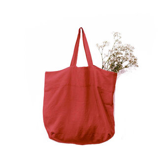 EcoStoof® Leinen Big Bag  Apple Red