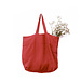 EcoStoof® Linen Big Bag in Apple Red - Made to Last