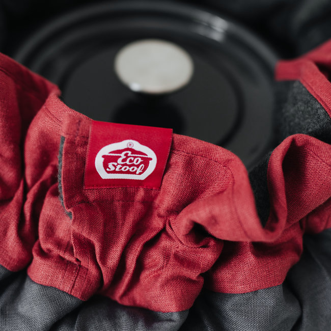 EcoStoof® PREMIUM Karmijnrood