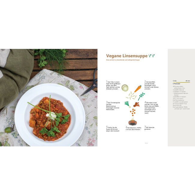 Cookbook in German