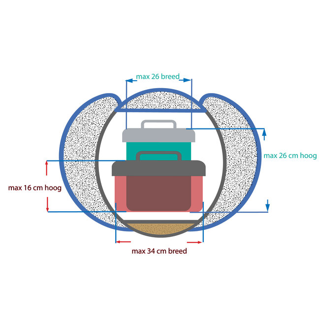 EcoStoof® GRANDE  in Crimson Red