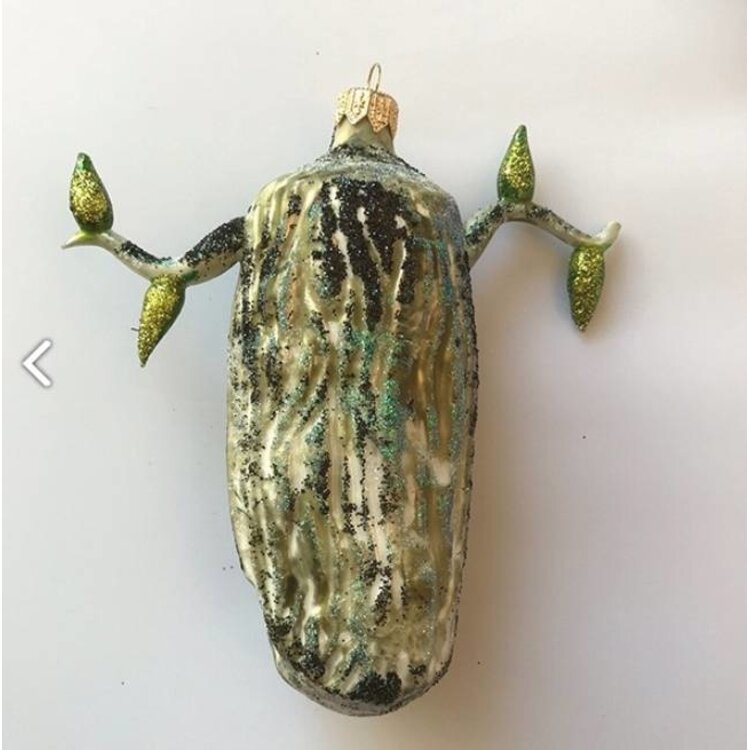 Christmas Ornament Little Owl in Birch