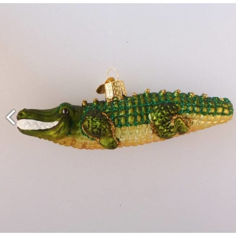 Christmas Ornament Alligator