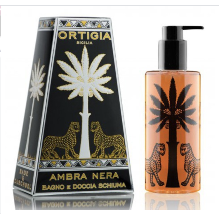 Ortigia Ambra Nera Shower Gel