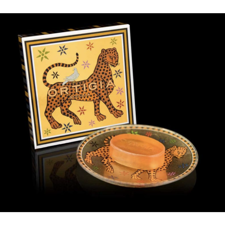 Ortigia Gattopardo Soap Dish and Soap