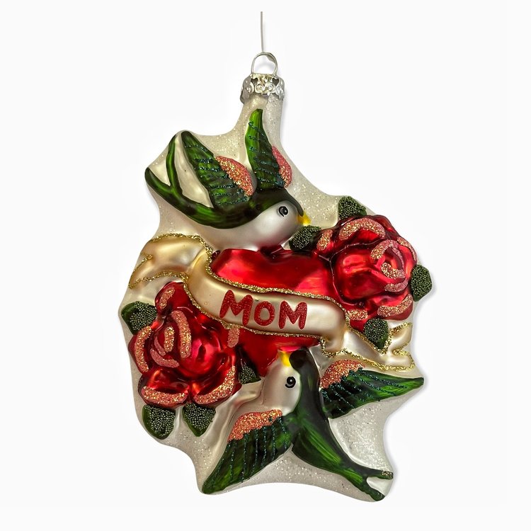 Christmas Ornament Mom Tattoo