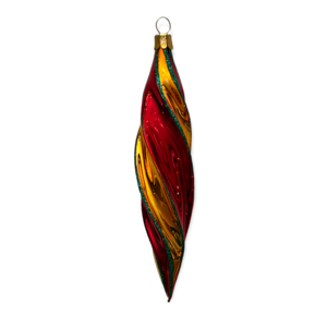Christmas Ornament Icicle Colourful