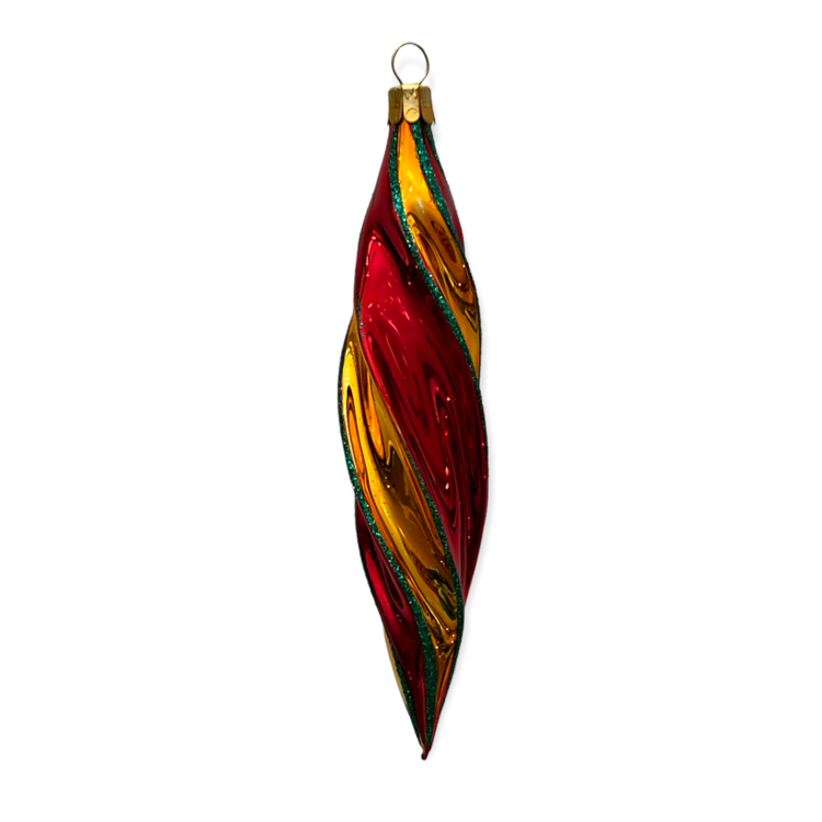 Christmas Ornament Icicle Colourful