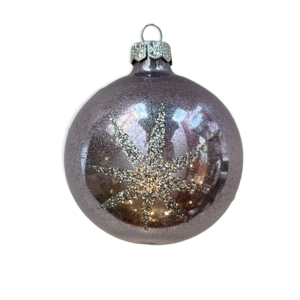 Christmas Ornament Silver Stars