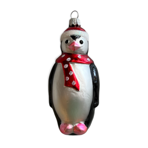 Christmas Decoration Penguin with Shawl