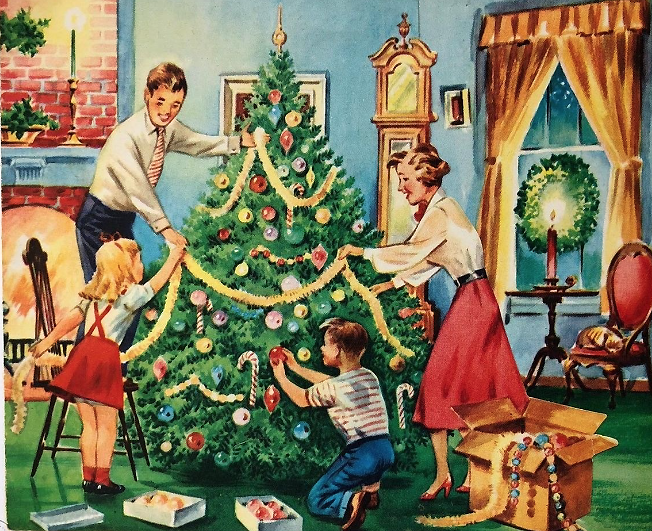The history of tinsels in the Christmas tree. Read all about it. The