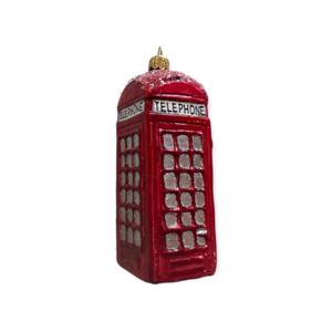 Christmas Ornament Phone Booth