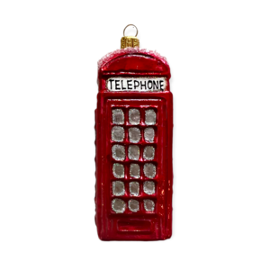 Christmas Ornament Phone Booth