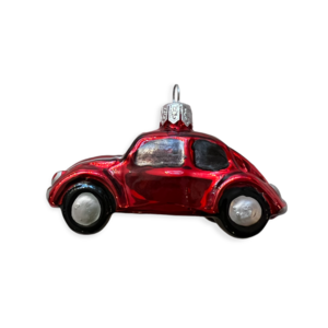 Christmas Ornament Red Beetle