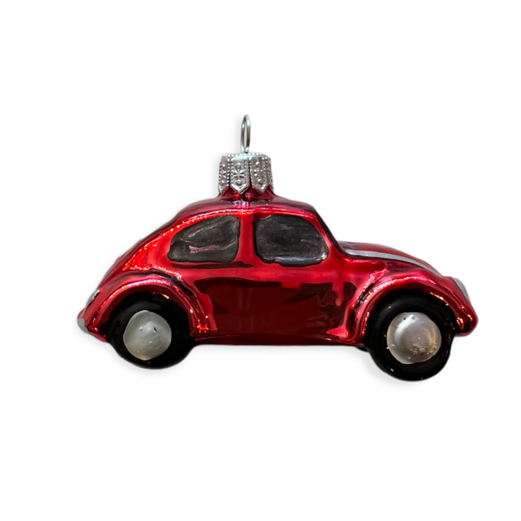 Christmas Ornament Red Beetle